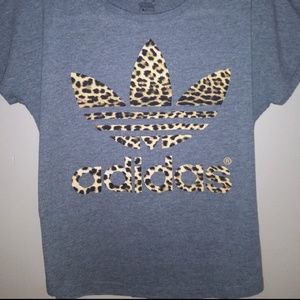 Adidas originals leopard trefoil shirt